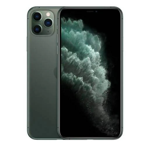 Apple iPhone 11 Pro Max 256GB Renewed Matte Midnight Green